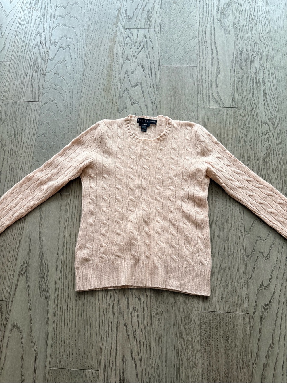 Ralph Lauren Cable-Knit Cashmere Sweater